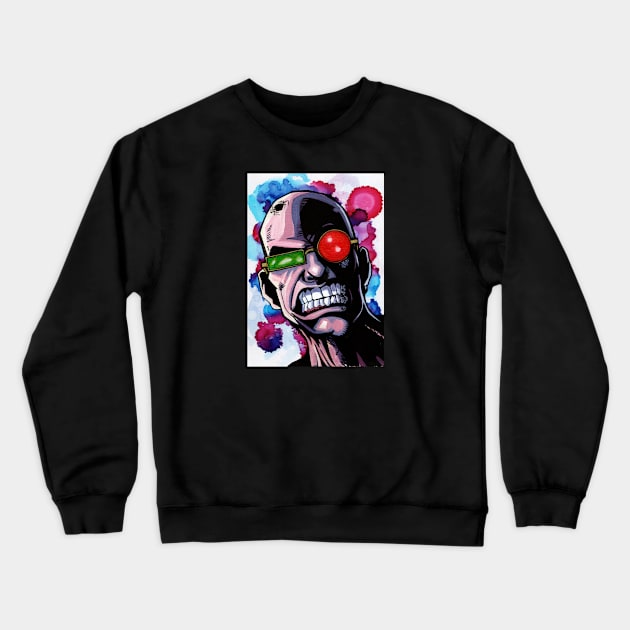 Spider Jerusalem inspired art Transmetropolitan Graphic Crewneck Sweatshirt by Zacharys Harris